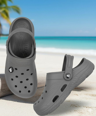 Shadow Men Clogs(Grey , 7)