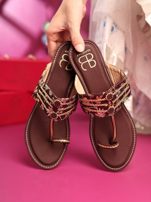 Glam Story Women Heels(Purple , 7)