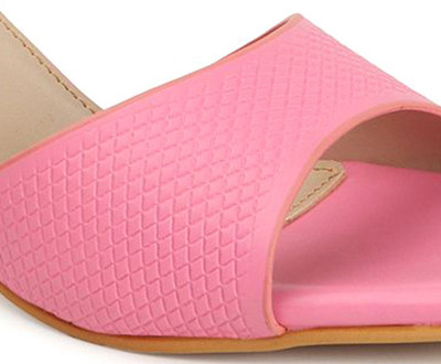 Zuery Women Heels(Pink , 7)