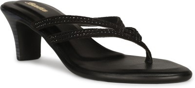 Bata Women Heels(Black , 5)