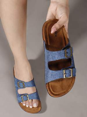 KILLER Women Flats(Blue , 6)
