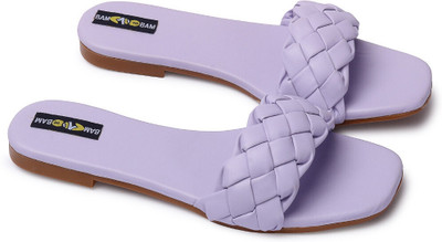 Bambam Women Flats(Purple , 7)