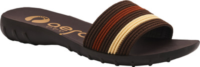 Aeroblu Women Flats(Brown, Multicolor , 2)