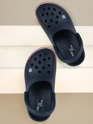 action ONTC-02 Men Clogs(Navy, Red , 10)