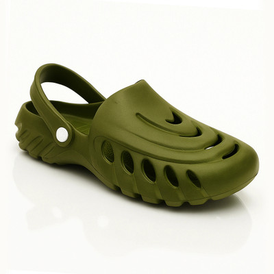 Kayro's Men Clogs(Olive , 8)