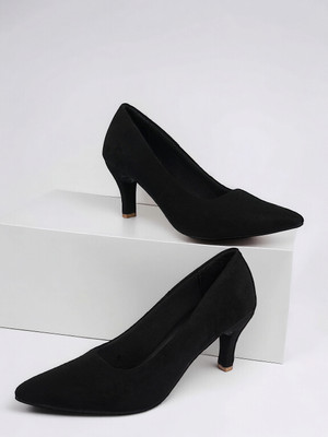 Shoesphere Women Heels(Black , 3)