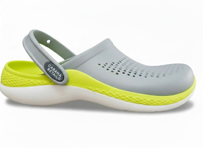 CABANARETAIL Men Clogs(Grey, Green , 11)