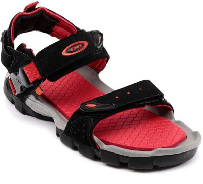 Sparx SS 502 Men Sandals(Red, Black , 7 UK/India)
