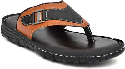 MKS Men Flats(Tan , 8)