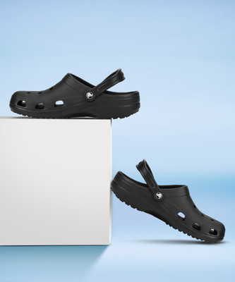 CROCS Classic Women Clogs(Black , 7 UK/India)