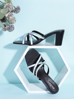 Dressberry Women Heels(Black , 4)