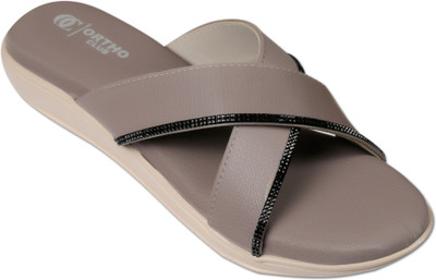 house of common Women Flats(Grey , 7)