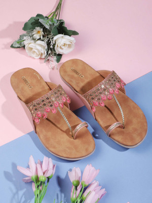 GIBELLE Women Casual(Pink , 7)