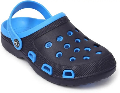 QRITE Trendy | Lightweight | Waterproof l Comfortable l Clogs for Men Men Sandals(Blue , 8)