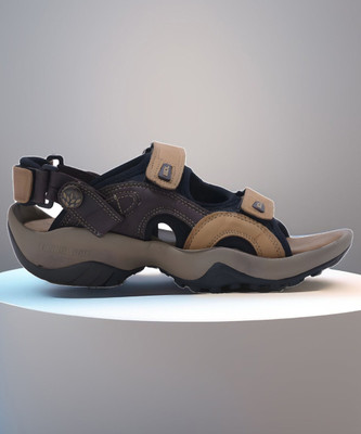 WOODLAND Men Sandals(Brown , 7)