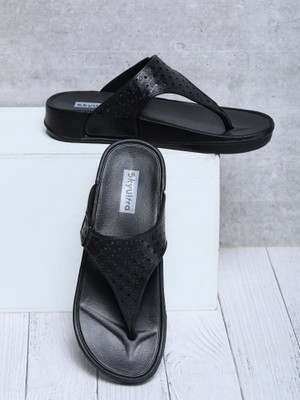 Skyultra Women Flats(Black , 7)