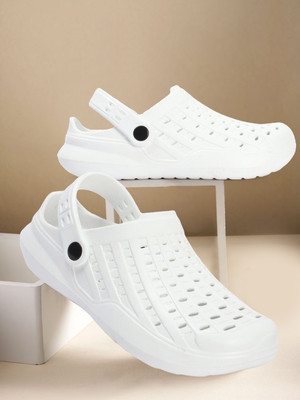 HRX by Hrithik Roshan Men Clogs(White , 6)