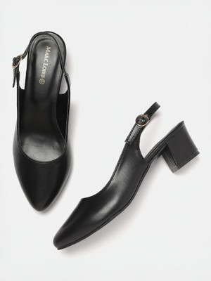 Marc Loire Women Heels(Black , 3)