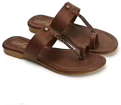 Tarifaan Women Flats(Brown , 5)