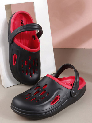 Zuery Men Clogs(Red , 9)