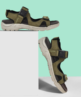 WOODLAND Men Casual(Green , 10)
