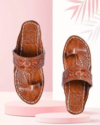 Kolhapuri Men Flats(Brown , 10)