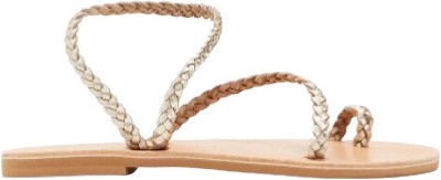 Kiwaoo Women Flats(Gold , 7)