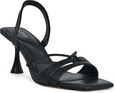 ALDO Women Heels(Black , 8)