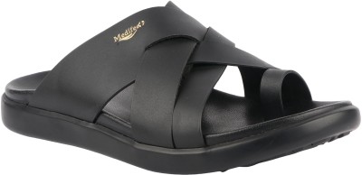 MEDIFEET Men Sandals(Black , 6)