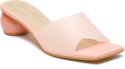Bruno Manetti Women Pink Heels