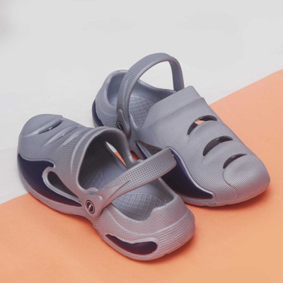 Footsace Men Clogs(Grey , 8)