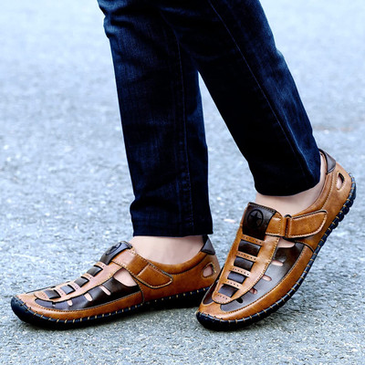 ERIX Men Casual(Tan , 10)