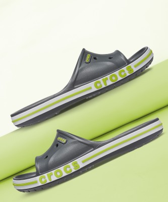 CROCS Bayaband Unisex Slide Men Grey Sandals
