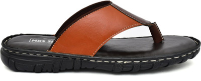 MKS Men Casual(Tan, Black , 10)
