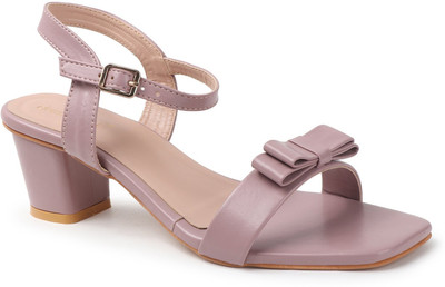 Dressberry Women Heels(Pink , 3)