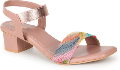 CORSICA Women Heels(Pink , 5)