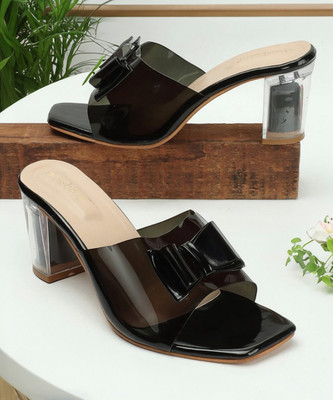 Dressberry Women Heels(Black , 6)