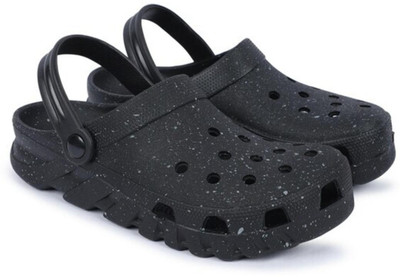 ATHLOES Men Clogs(Black , 6)
