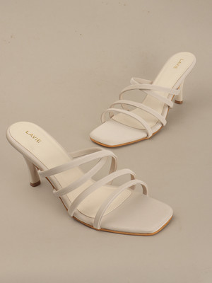 LAVIE Women Heels(Beige , 6)