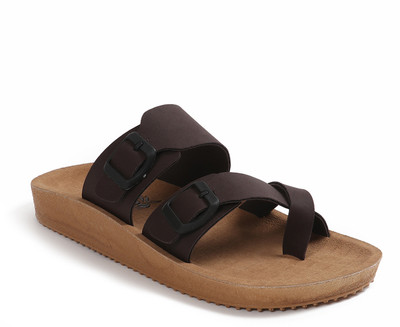 Comfro Men Casual(Brown , 8)