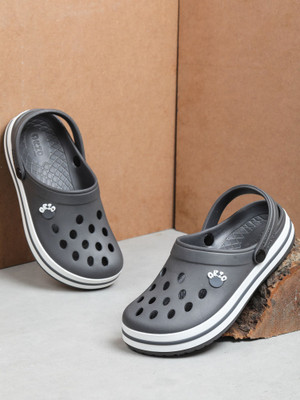 Abros Men Clogs(Grey , 8)