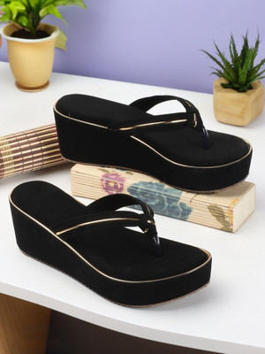 Zapatoz Women Heels(Black , 4)
