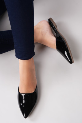 jm looks Women Flats(Black , 5)