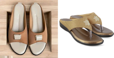 hunyza footwear Women Flats(Multicolor , 7)