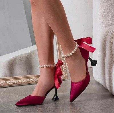 soniacollection Women Heels(Red , 12)