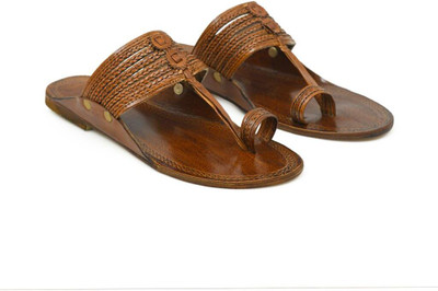 Stepsoft Men Sandals(Brown , 8)