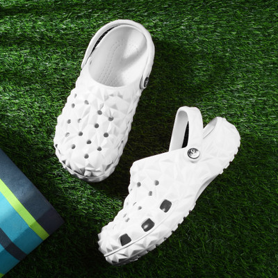 K' Footlance Women Clogs(White , 5)