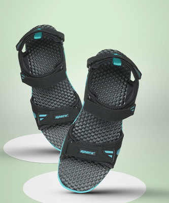 Sparx SS 497 Men Sports Sandals(Black, Blue , 7)