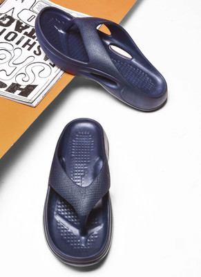 BERSACHE Men Flats(Blue , 6)