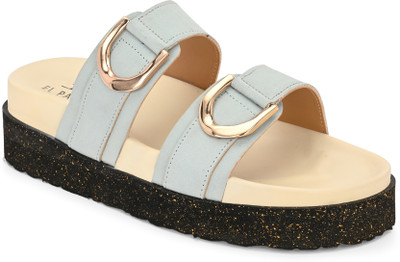 El Paso Women Heels(Green , 8)